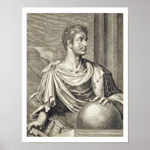Poster Empereur de D. Octavius Augustus (ANNONCE 63 AVANT