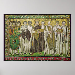Poster Empereur I Justinian