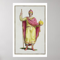 Empereur Otto III (980-1002), gravé par Pierre Du