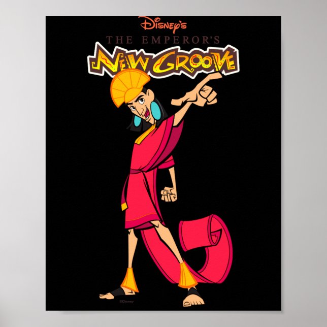 Poster Emperors New Groove Kuzco  (Devant)