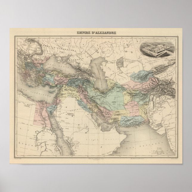 Poster Empire d'Alexandre (Devant)