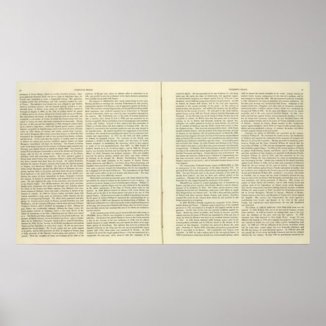 Poster Empire de Napoléon Bonaparte 1811 AD 4 (Devant)