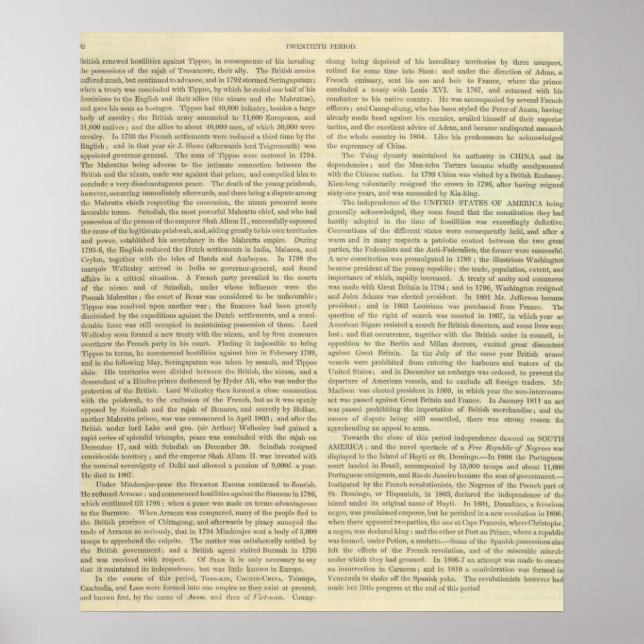 Poster Empire de Napoléon Bonaparte 1811 ap. (Devant)