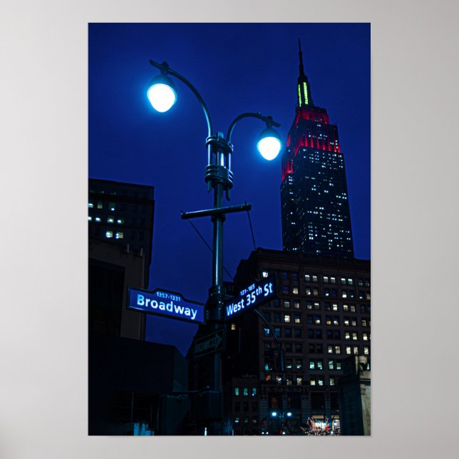 Poster Empire on Broadway  (Devant)