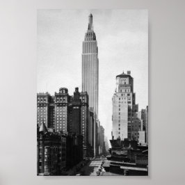 Poster Empire State Building - 1931