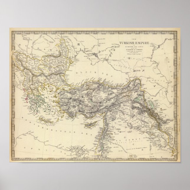 Poster Empire turc, Grèce (Devant)