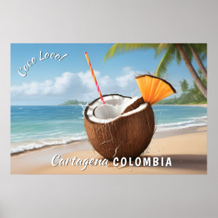 Poster Emplacement personnalisé Coco Loco
