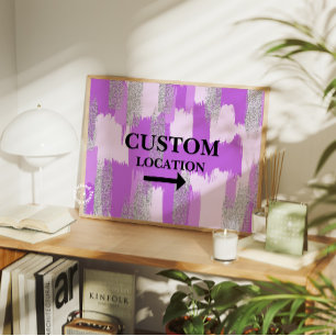 Poster Emplacement personnalisé Signal Preppy Dorm Decor 