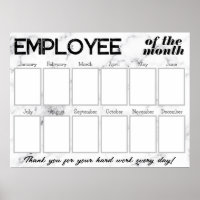 Employé photo en marbre personnalisé de l'affichag