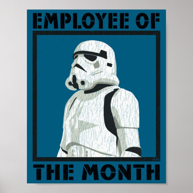 Poster Employee Of The Month Trooper  (Devant)
