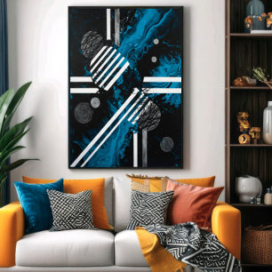 Poster Empreinte Cosmique