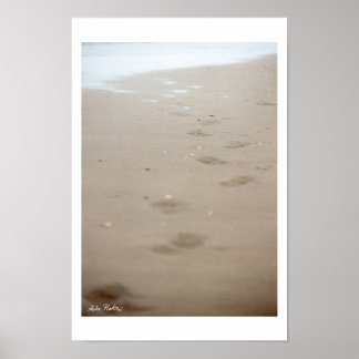 Poster empreintes - Fußspuren