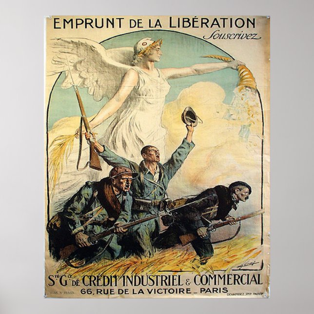 Poster Emprunt de la Libération (Devant)