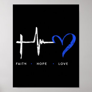 Poster EMT Paramedic EMS Emergency Faith Hope Love