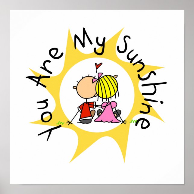 Poster En Amour Vous Êtes Mon Soleil (Devant)