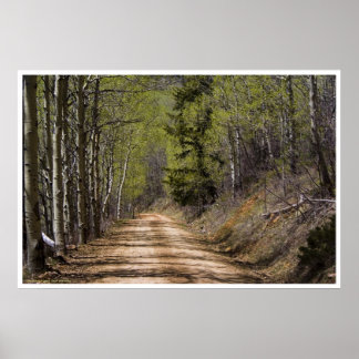 Poster En bas de la route