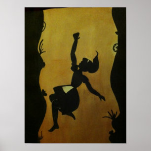 Poster En bas du trou du lapin