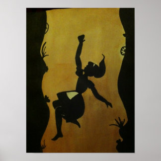 Poster En bas du trou du lapin