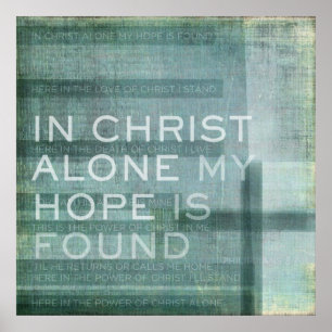 Poster En Christ seul