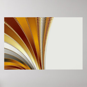Poster en cuir - Fractal