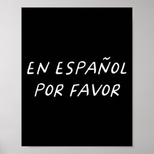 Poster En Español Por Favoriser L'Enseignant Espagnol S'A