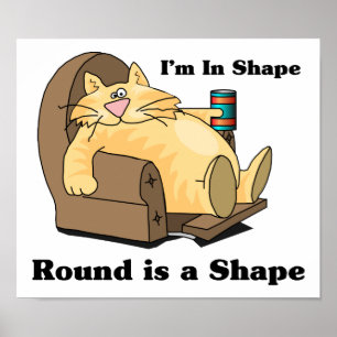 Poster En forme cat