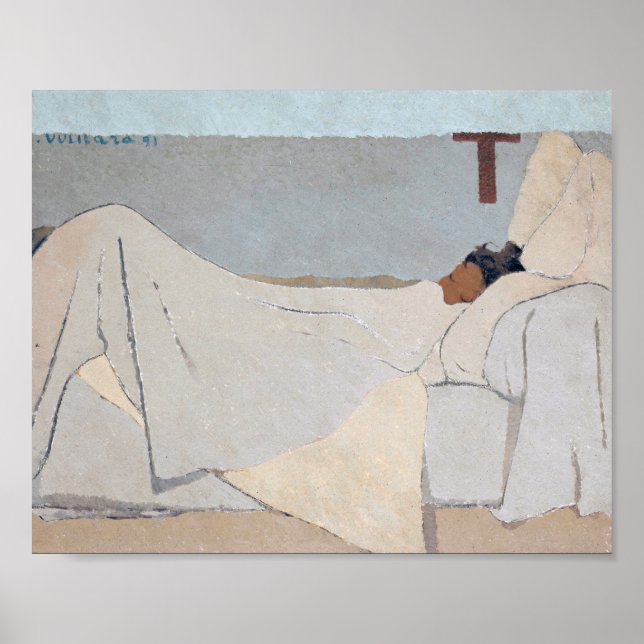 Poster En Lit, Edouard Vuillard (Devant)