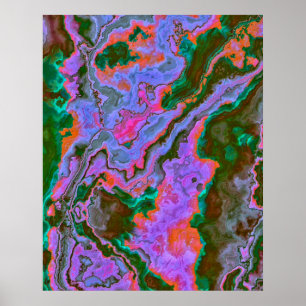 Poster en marbre aigre