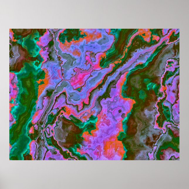 Poster en marbre aigre (Devant)