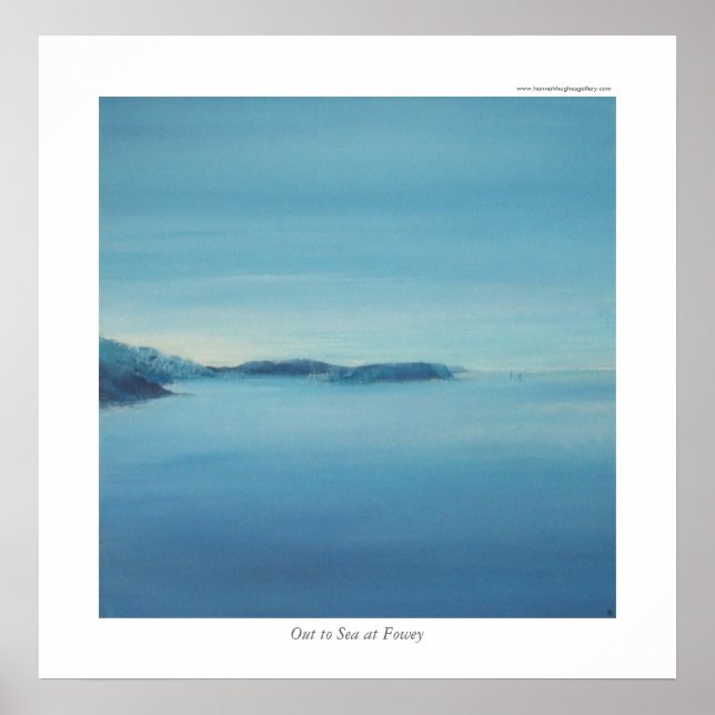 Poster En mer à Fowey (Devant)