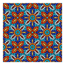 Poster en mosaïque Talavera