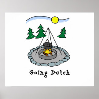 Poster En néerlandais