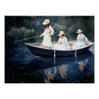En Norvégienne Bateau à Giverny