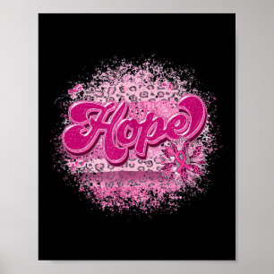 Poster En Octobre Nous Portons Pink Hope Fighting Breast 
