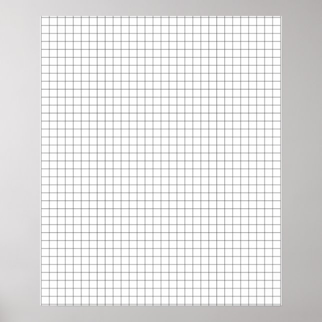 Poster en papier graphique grand format (Devant)