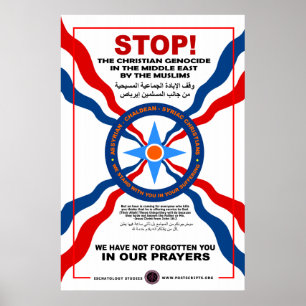 Poster En solidarité avec les chrétiens chaldéens