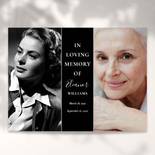 Poster En souvenir affectueux hier et aujourd'hui 2 mémor