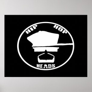 POSTER EN-TÊTES HIP HOP