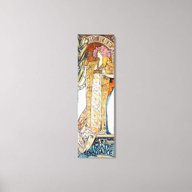 Poster en toile Alphonse Mucha Gismonda (Recto)