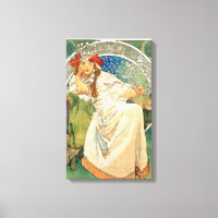 Poster en toile Alphonse Mucha Princess Hyacinth