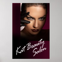 Poster en toile personnalisé 40x60 pour Kat Beauty