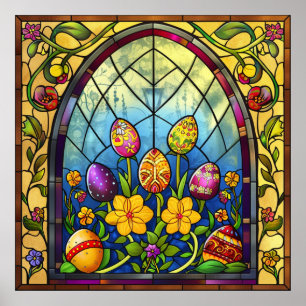 Poster en verre de Pâques