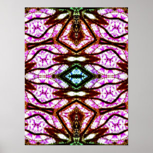 Poster en verre pinkverre