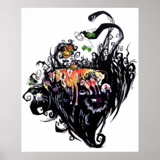 Poster Encéphalopathie spongiforme bovine