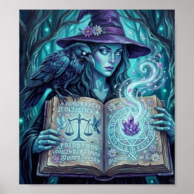 Poster EnchantedBlueForest (Devant)