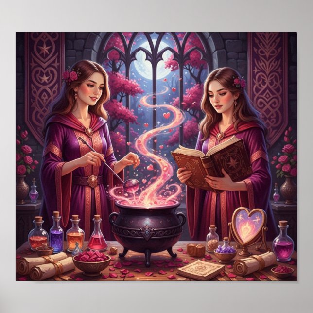 Poster EnchantedRosePotion (Devant)