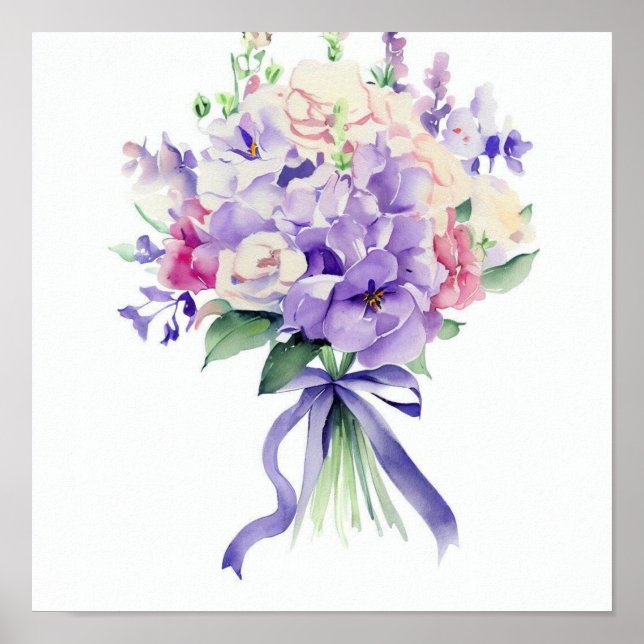 Poster Enchanter Lilac, Attendants Bouquet (Devant)