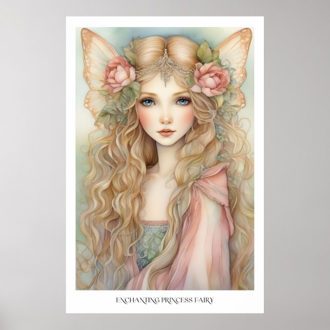 Poster Enchanter Princesse Fairy (Devant)