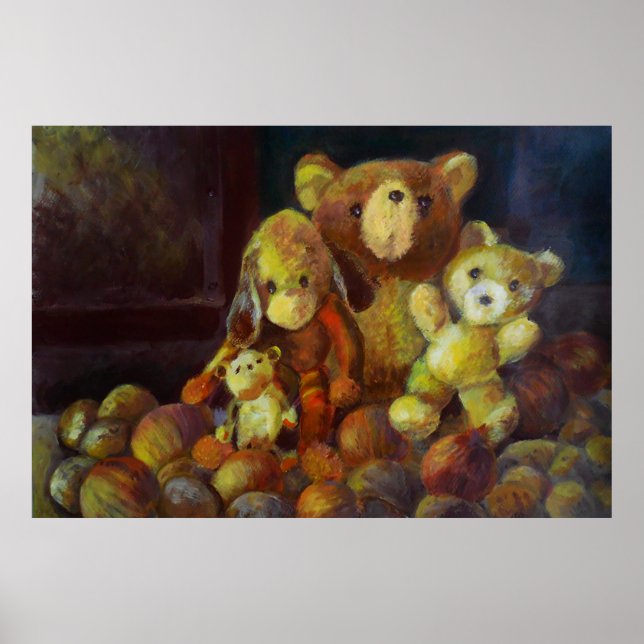Poster Encore de la vie avec des Nounours (Devant)