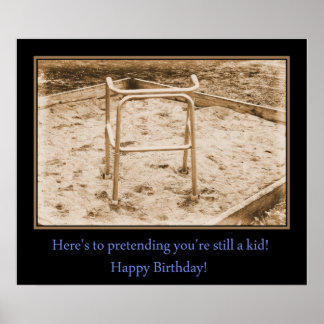 Poster Encore un enfant...Joyeux anniversaire !